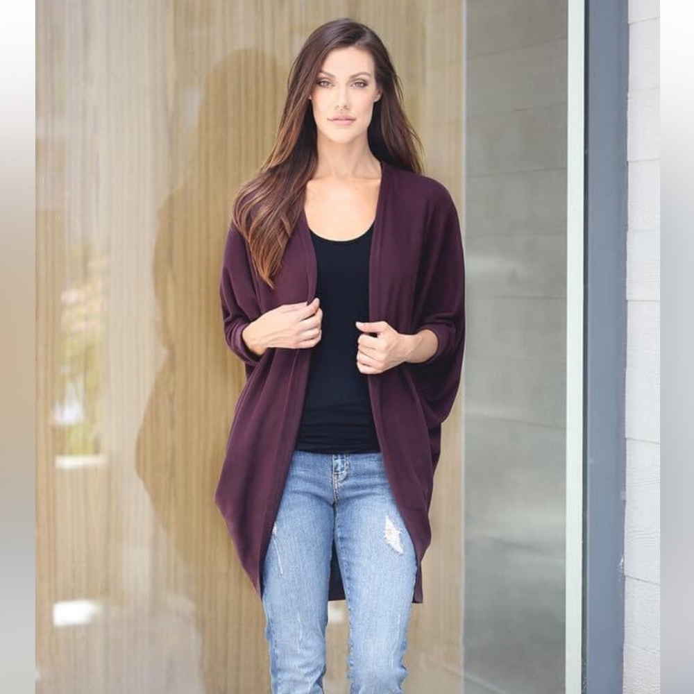 Open cardigan